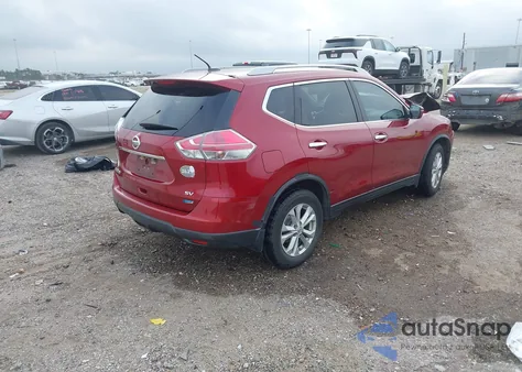 2014 Nissan Rogue Sv z USA, uszkodzony, nr VIN 5N1AT2MT3EC779486